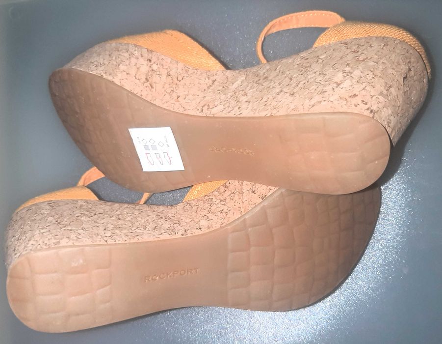 Sandalias na cor ocre Rockport