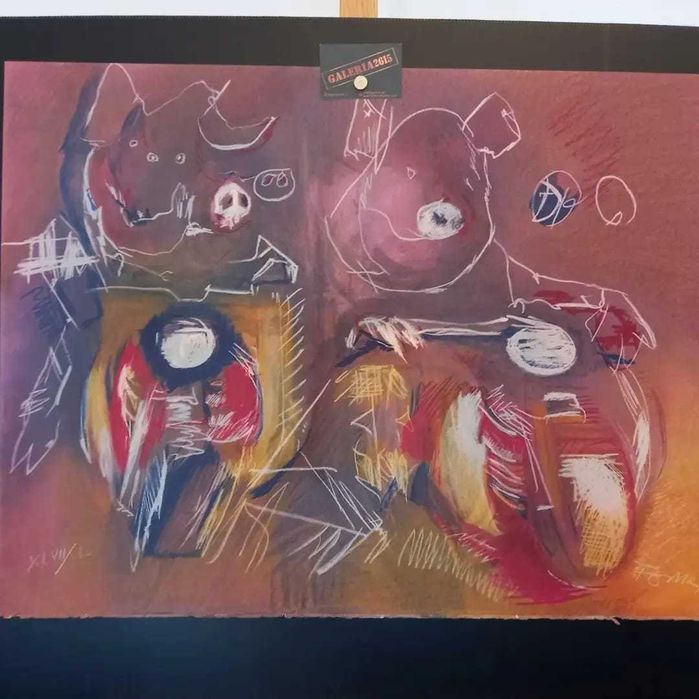 Serigrafias sobre papel Júlio Pomar