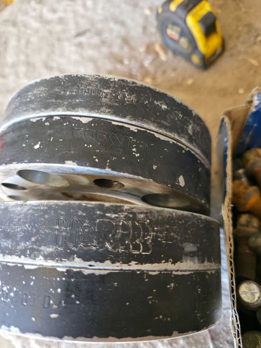Espaçadores H&R Originais 25mm Audi A4 B7 – 5x112 4 Unidades + Pernos