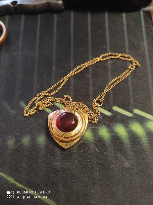 Часы кулон ссср Заря позолота Au 5 состояние