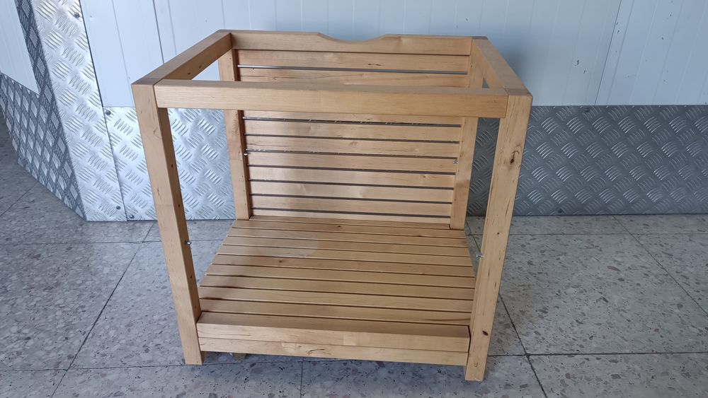 Móvel apoio WC madeira maciça
