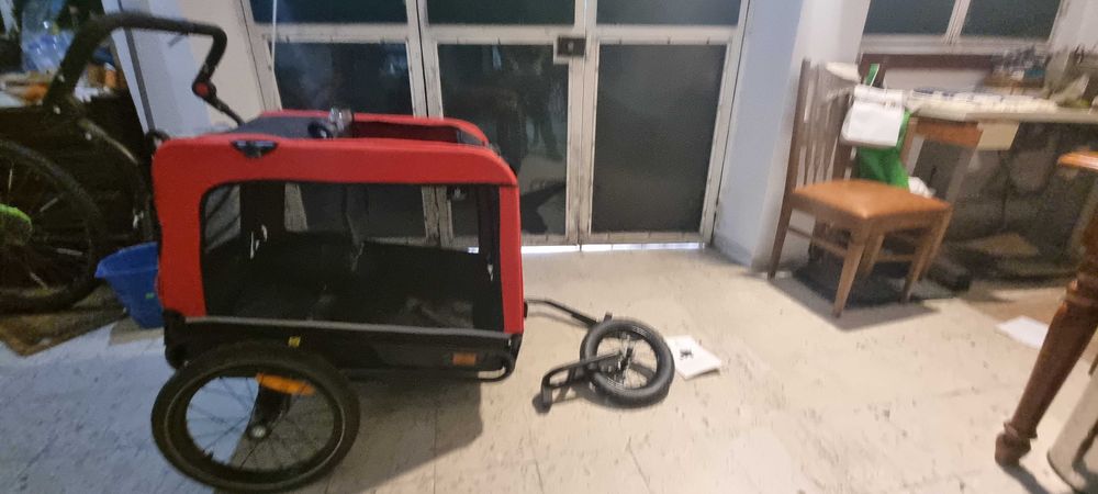 Atrelado/reboque animais para bicicleta