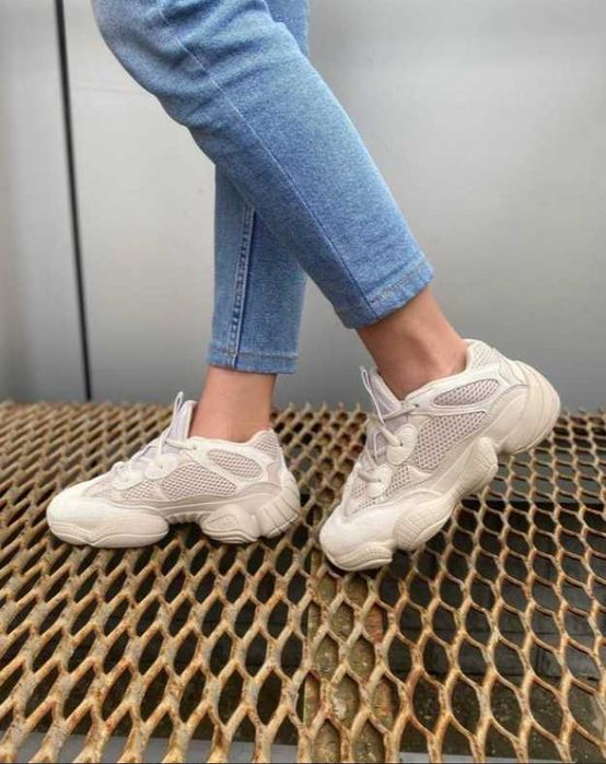 Кросівки Yeezy Boost 500 White Bone 41р 26.0см