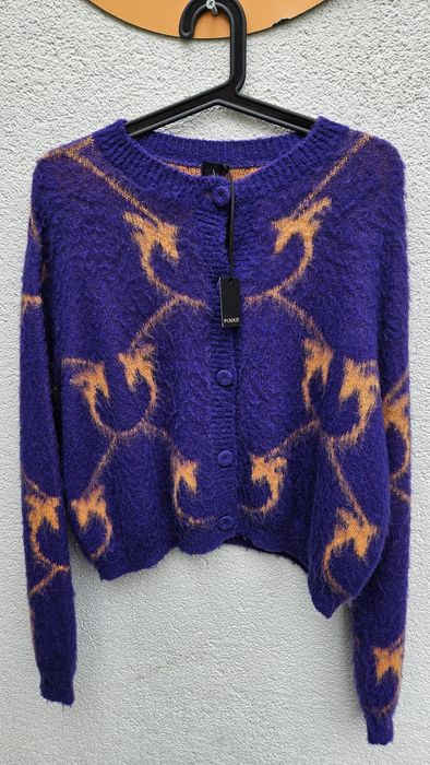 Nowy sweter kardagin pinko roz L