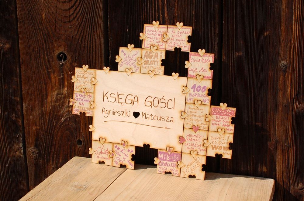 Księga gości – puzzle, układanka
