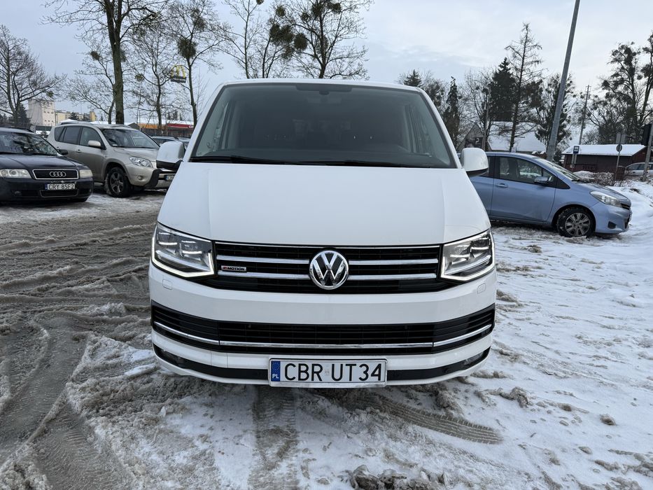 Vw T6 Multivan 2.0 TDI 4 motion 4x4 blokada mostu 2017r 7 osob