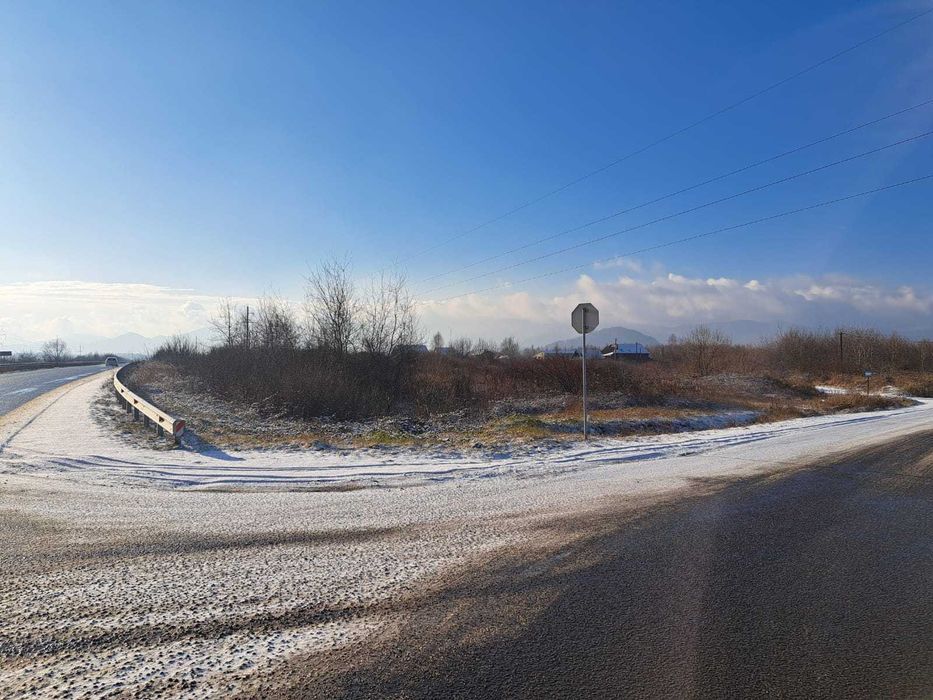 Продаж землі під будівлі транспорту 0,2739 га м.Хуст об'їзна дорога