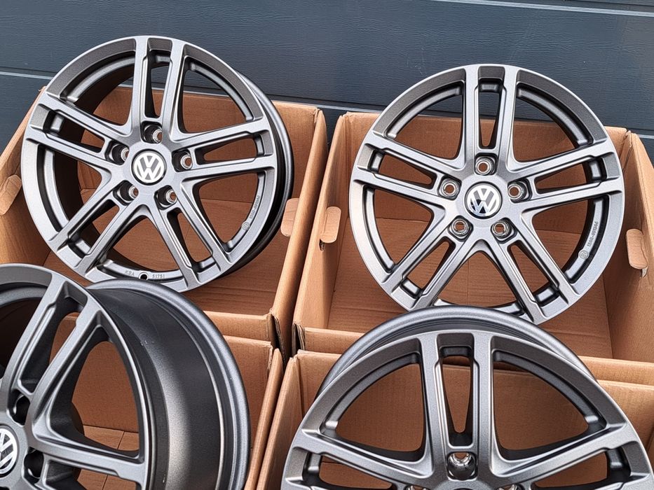 ALUFELGI VW 16 5x112 Turan Passat Golf Scirocco Caddy T-Roc Dezent