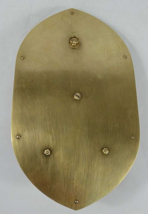 Duża KROPIELNICA Matka Boża Maryja alabaster mosiądz 29,5 cm