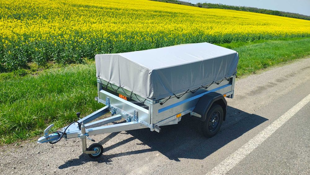 Причіп 2000х1250 оцинкований,  одновісний.