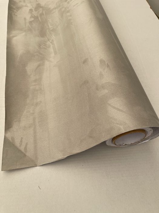 Ткань алькантара светло-серая  100×152 см KSF Корея