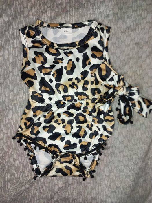 Бодик для девочки 3-6 мес.