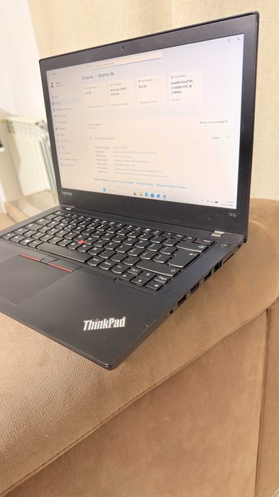 Portátil Lenovo Thinkpad T470 i5 16GB RAM SSD 256G