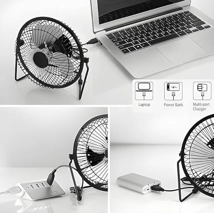 Mini Ventoinha USB Silenciosa