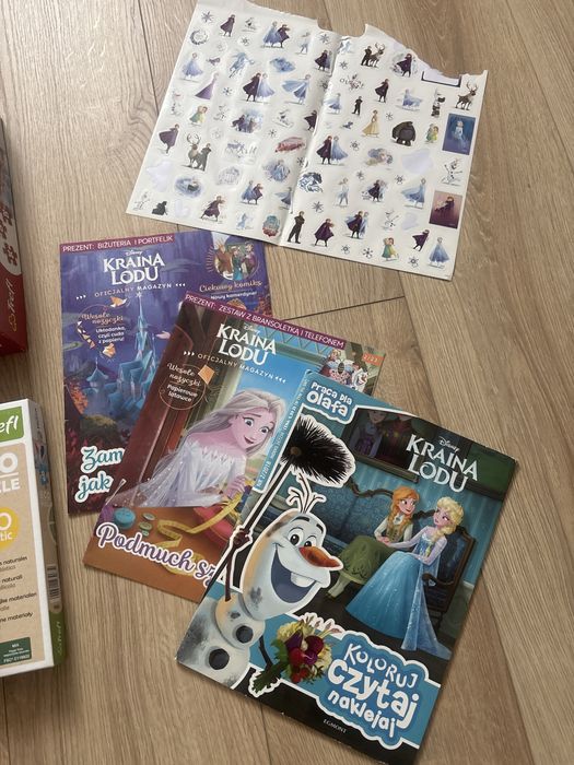 Puzzle Kraina Lodu gratis gazetki i naklejki