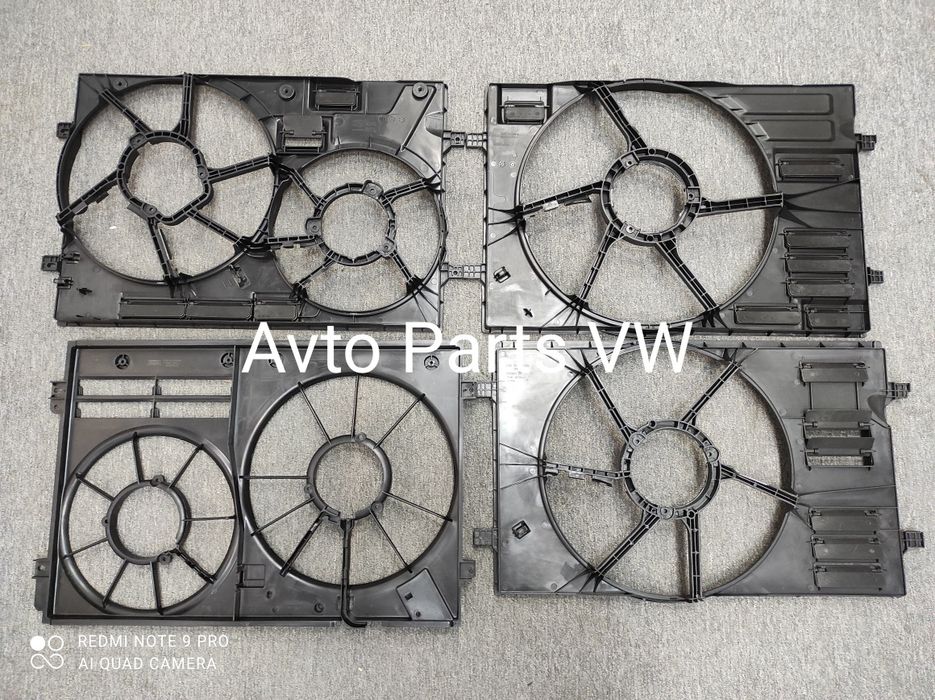 Дифузор VW Golf Audi рамка дифузора вентилятор Ауді