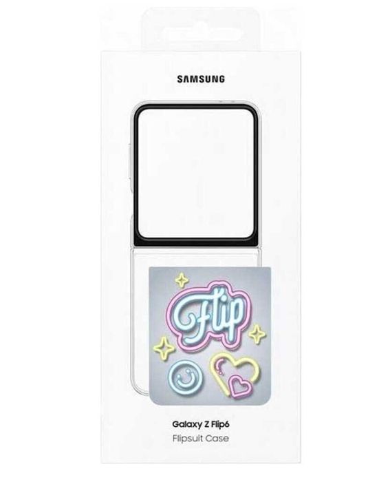 Оригинальный светящийся чехол Samsung Z Flip 6 Flipsuit Case SM-F741b