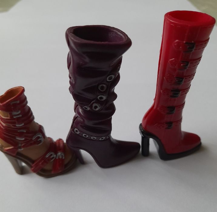 Mix zestaw komplet 8 butów bucików lalka Barbie Ken Doll My Scene shoe