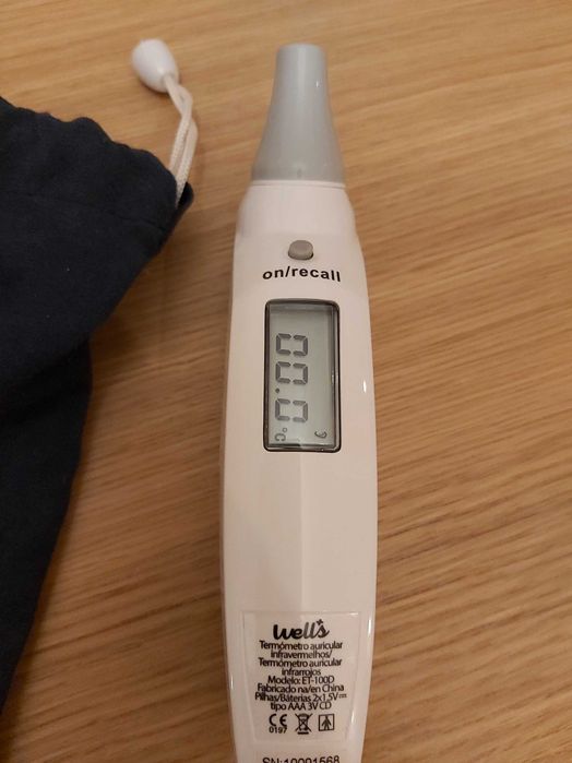 Termómetro auricular wells Novo