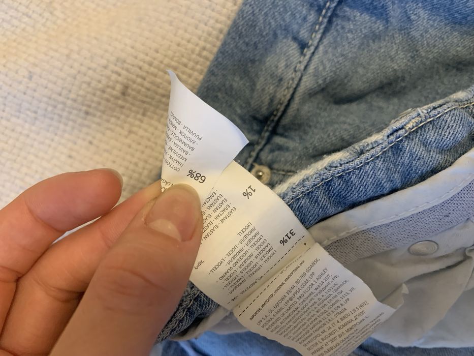 Jeansy denim kolekcja reserved