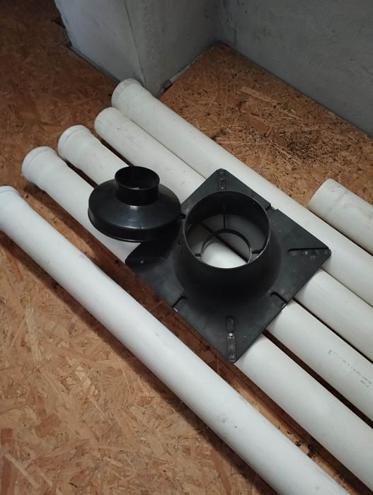Rura kominowa prosta RICOM DN 80 PP 2m