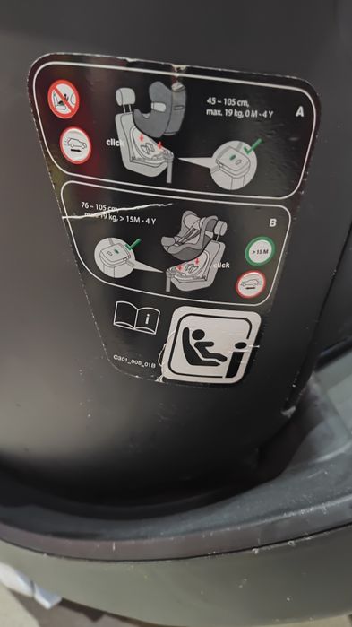Fotelik samochodowy Cybex Sirona m2 + baza do 19kg przód/tył ISOFIX