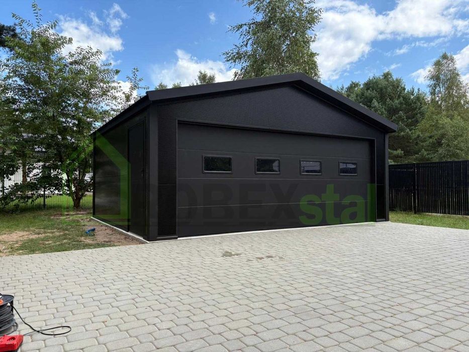 Garaż ocieplany z płyty warstwowej 6x5 PRODUCENT KAŻDY WYMIAR