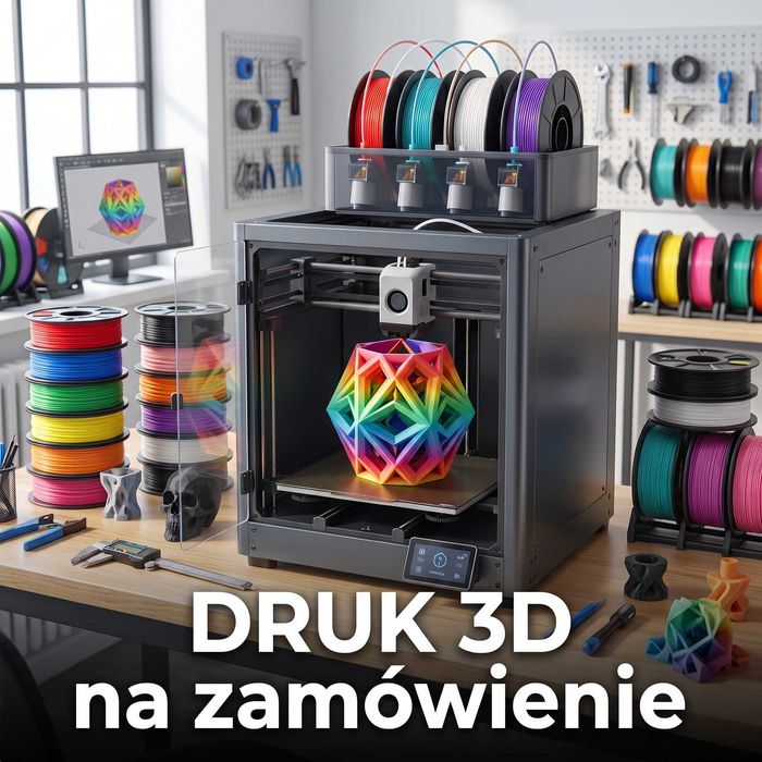 Druk 3D na zamówienie | Druk 3D na zlecenie | BEZPŁATNA WYCENA | 350x350x350mm! | FIGURKI CZĘŚCI PROTOTYPU DEKORACJE