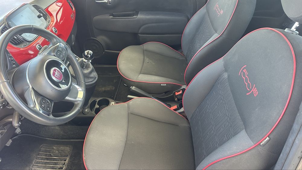 Fiat 500 1.0 Hybrid Red