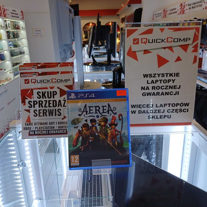 Gra PlayStation 4 PS4 / PS5 Gwar 1 rok Aerea QUICK-COMP Przemyśl