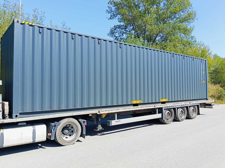 Kontener morski, magazynowy 40 ft. HC one way + transport