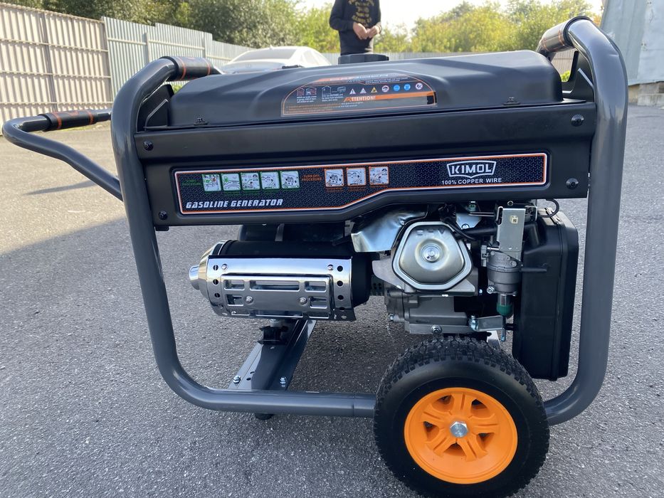 Продам генератор на 6.5квт 100% мідна обмотка