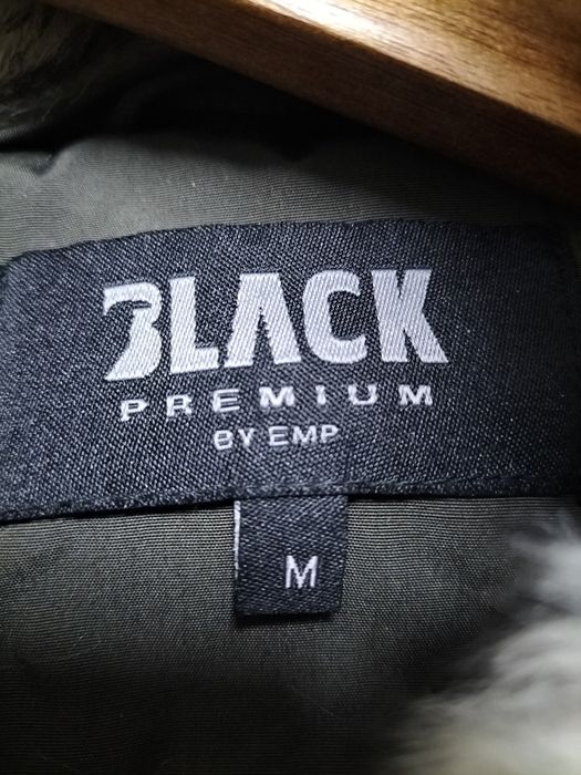 Kurtka parka męska Black Premium