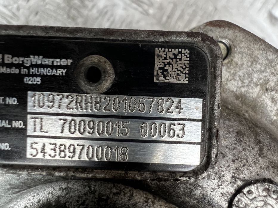 Турбіна Renault Trafic Opel Vivaro 1.6 dci 54389700018 xtrali t32