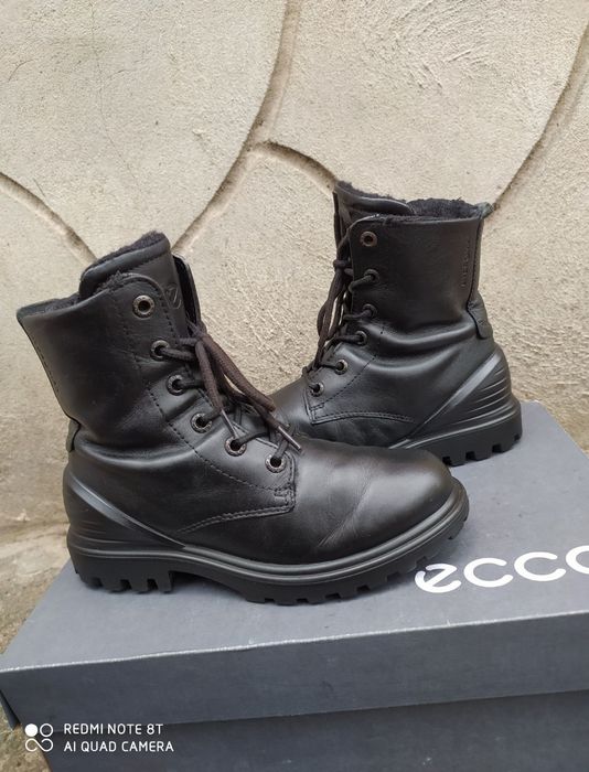 Ecco 30 ботинки на дівчинку на замочку зимові черевики чоботи взуття е