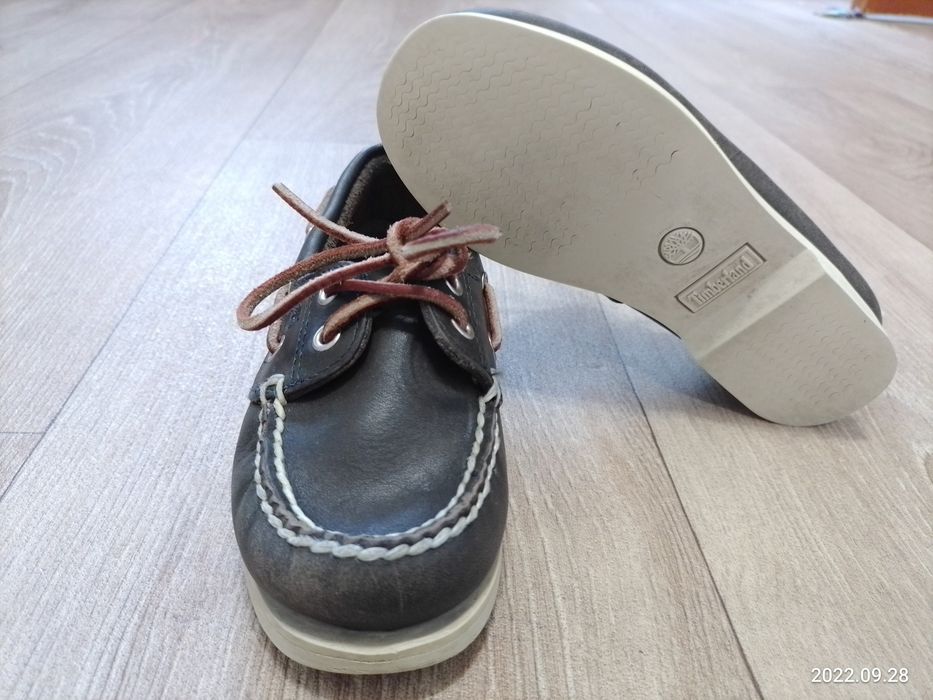 Дитячі шкіряні топ-сайдери Timberland, 28 розмір