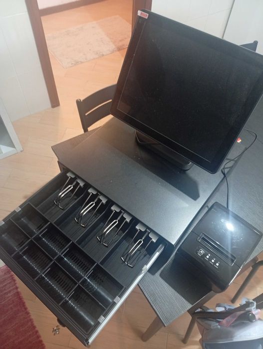 Caixa registadora completa como nova