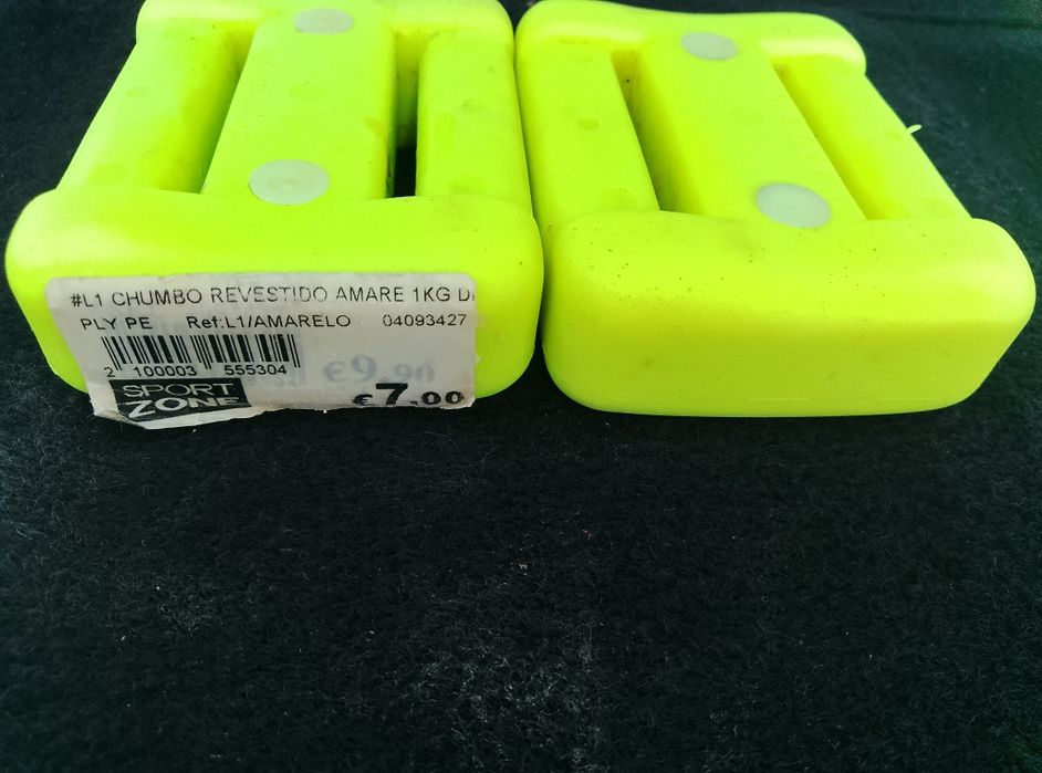 Par de Pesos mergulho 1 kg