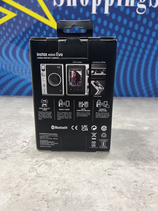 Фотокамера Fujifilm Instax mini EVO Black/Brown • Нова • Запакована!