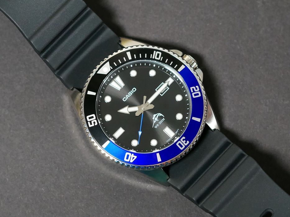 Годинник Casio MDV-106B-1A1V Duro Black-Blue