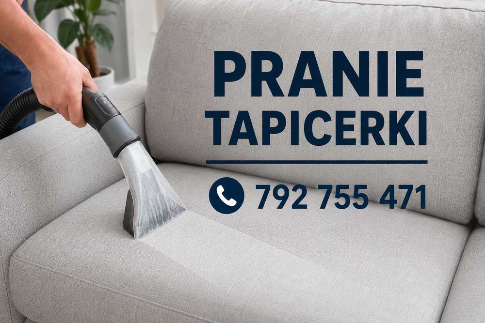 Pranie i czyszczenie tapicerki meblowej oraz samochodowej, sprzątanie pojazdów, prace porządkowe.