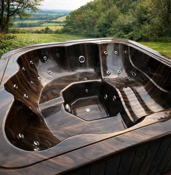 Balia ogrodowa z LITWY, Jacuzzi, Lux Hot Tub, ruska bania, SPA