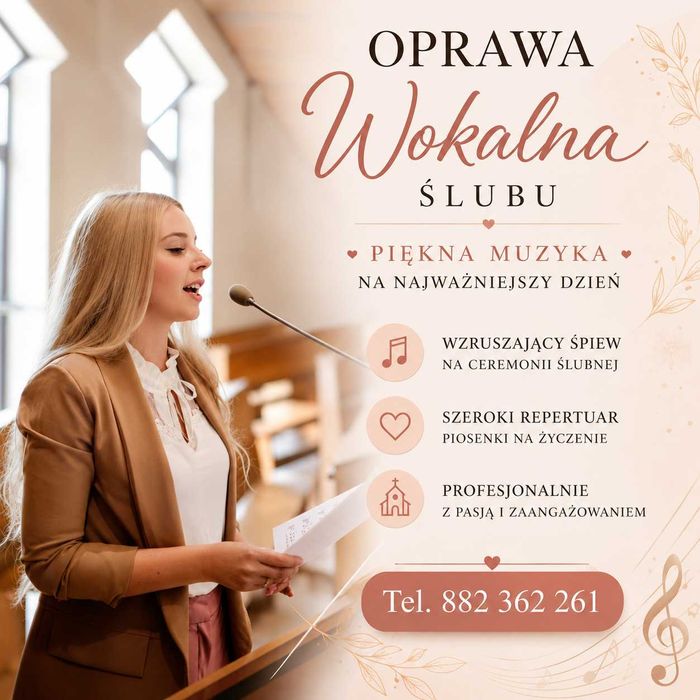 Oprawa wokalna ślubu