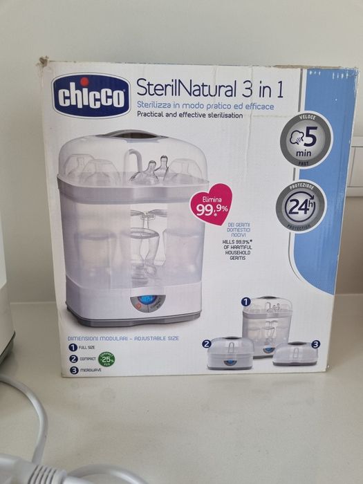 Estrelizador Natural 3 em 1 da Chicco