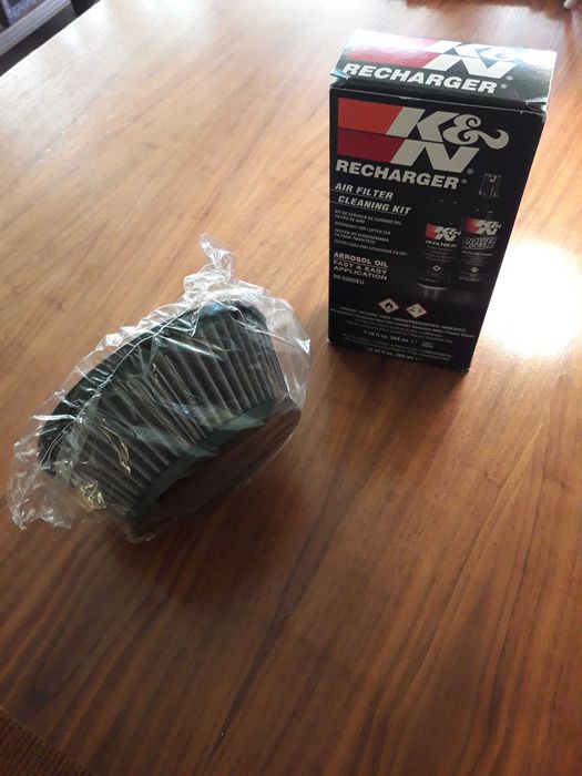 Filtro de Ar K&N KLX300R 1996 a 2007 + Limpeza e Lubrificação K&N