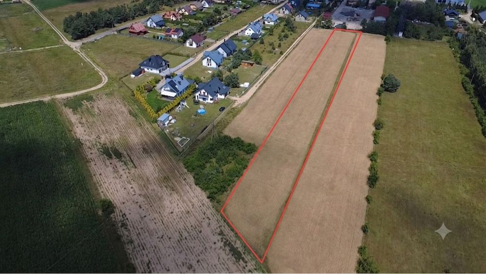 Sprzedam działkę przemysłowo-usługową w Jednorożcu (pow. Przasnyski, woj. Mazowieckie) - Widok 2