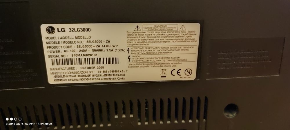 TV LG LCD 32 polegadas