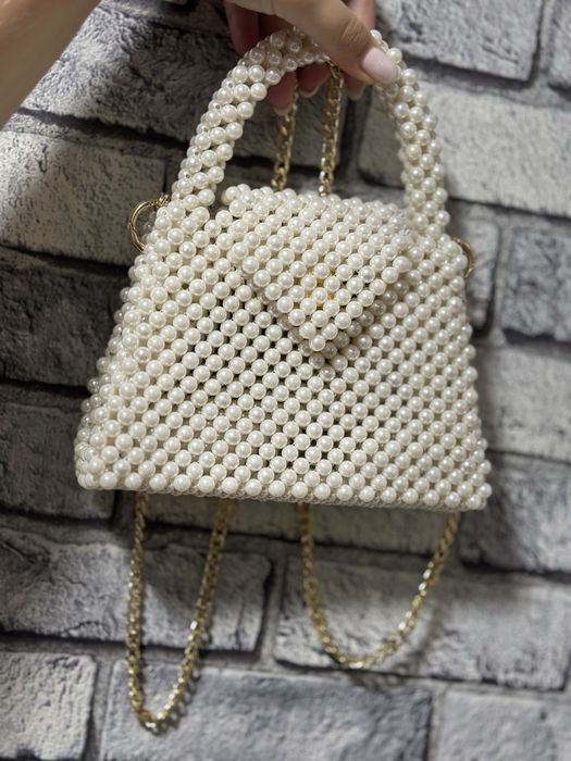 Сумка ручної роботи з намистин