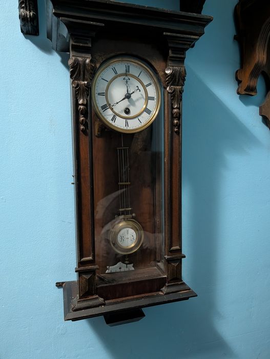 Zegar FMS lite drewno chodzik