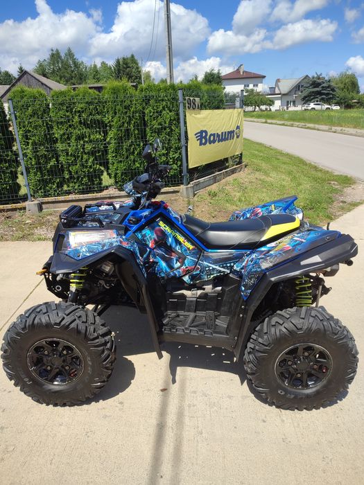 Polaris Scrambler 1000S 2021r, PL Salon wciągarka LED BAR ZAMIANA